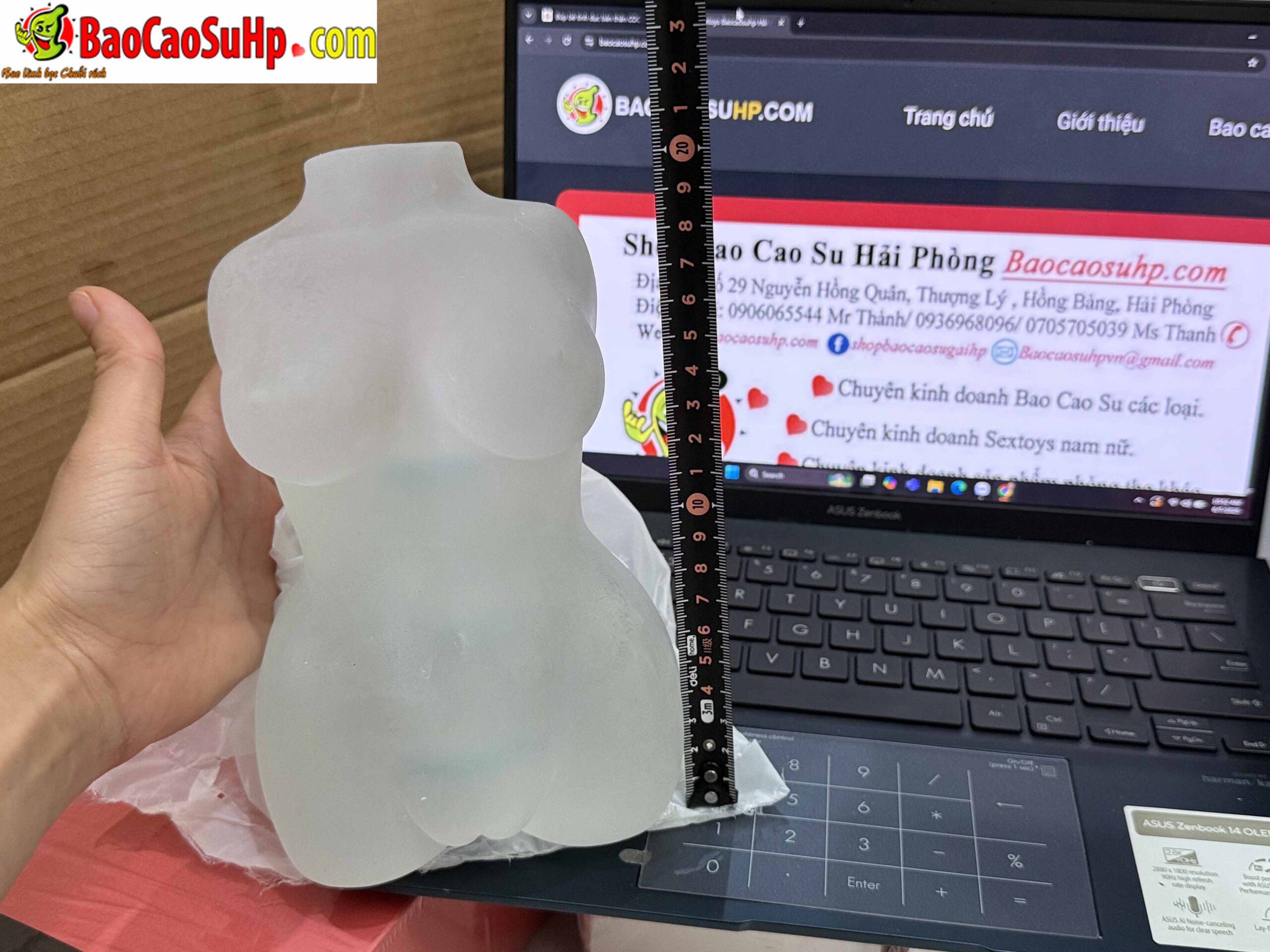 bup be tinh duc ban than COC Hanayome Yukiko 5 1 scaled - Búp bê tình dục bán thân COC Hanayome Yukiko trong suốt có 3 vòng siết