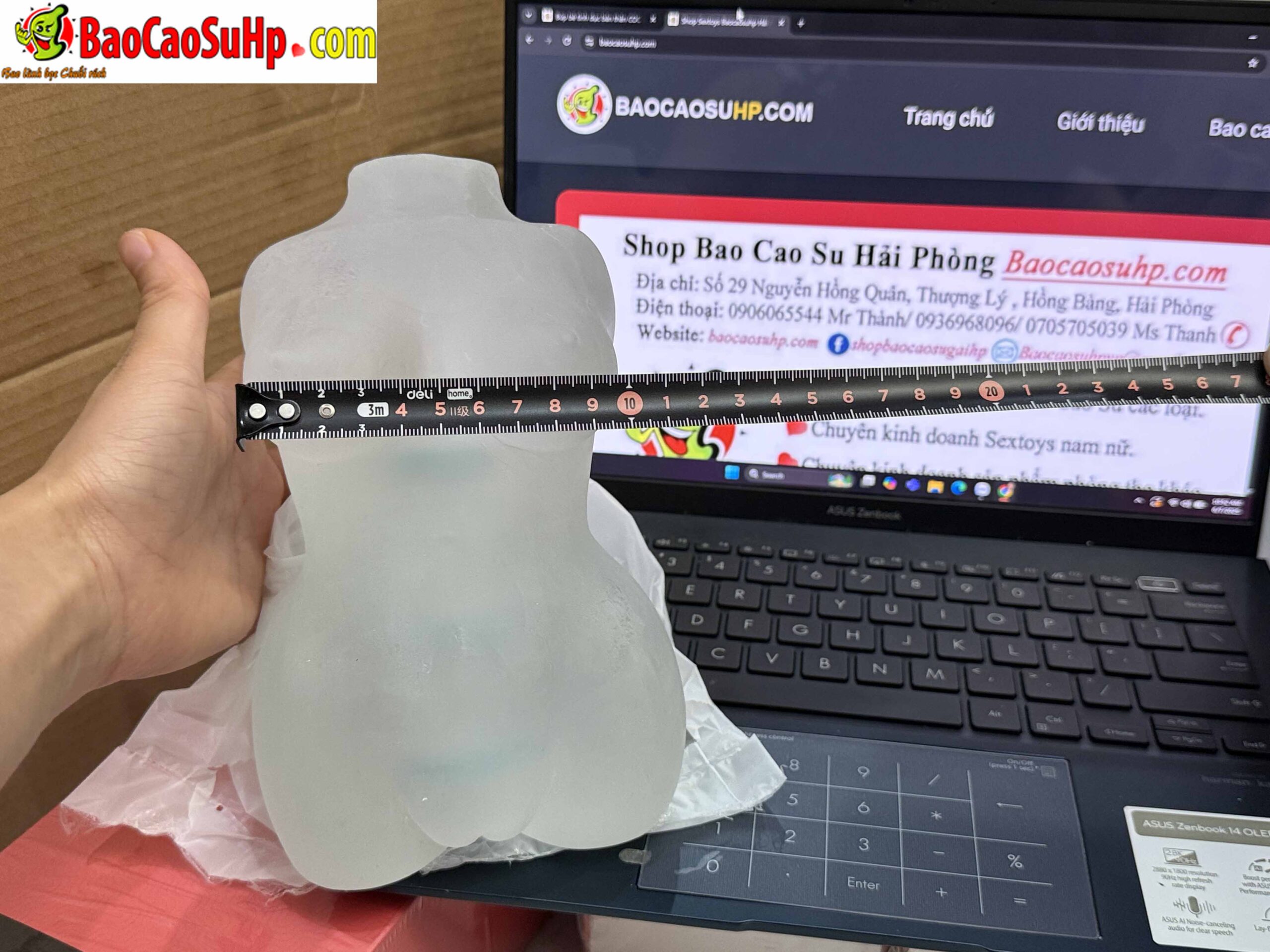 bup be tinh duc ban than COC Hanayome Yukiko 7 1 scaled - Búp bê tình dục bán thân COC Hanayome Yukiko trong suốt có 3 vòng siết