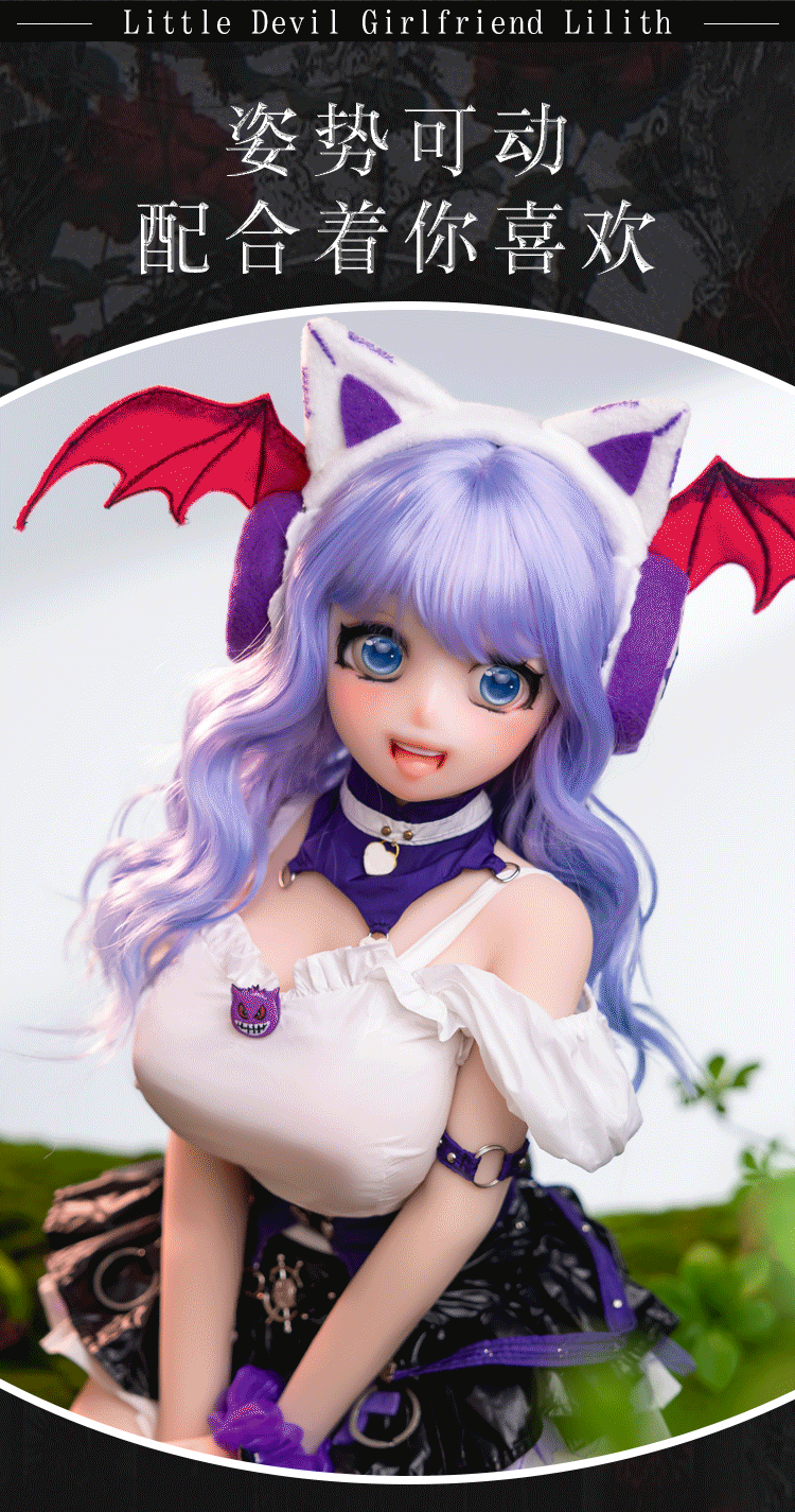 Bup be tinh duc Anime Mizzzee Little Devil Lilith 14 - Búp bê tình dục Búp bê đầu silicon Anime Mizzzee Little Devil Lilith 80 cm