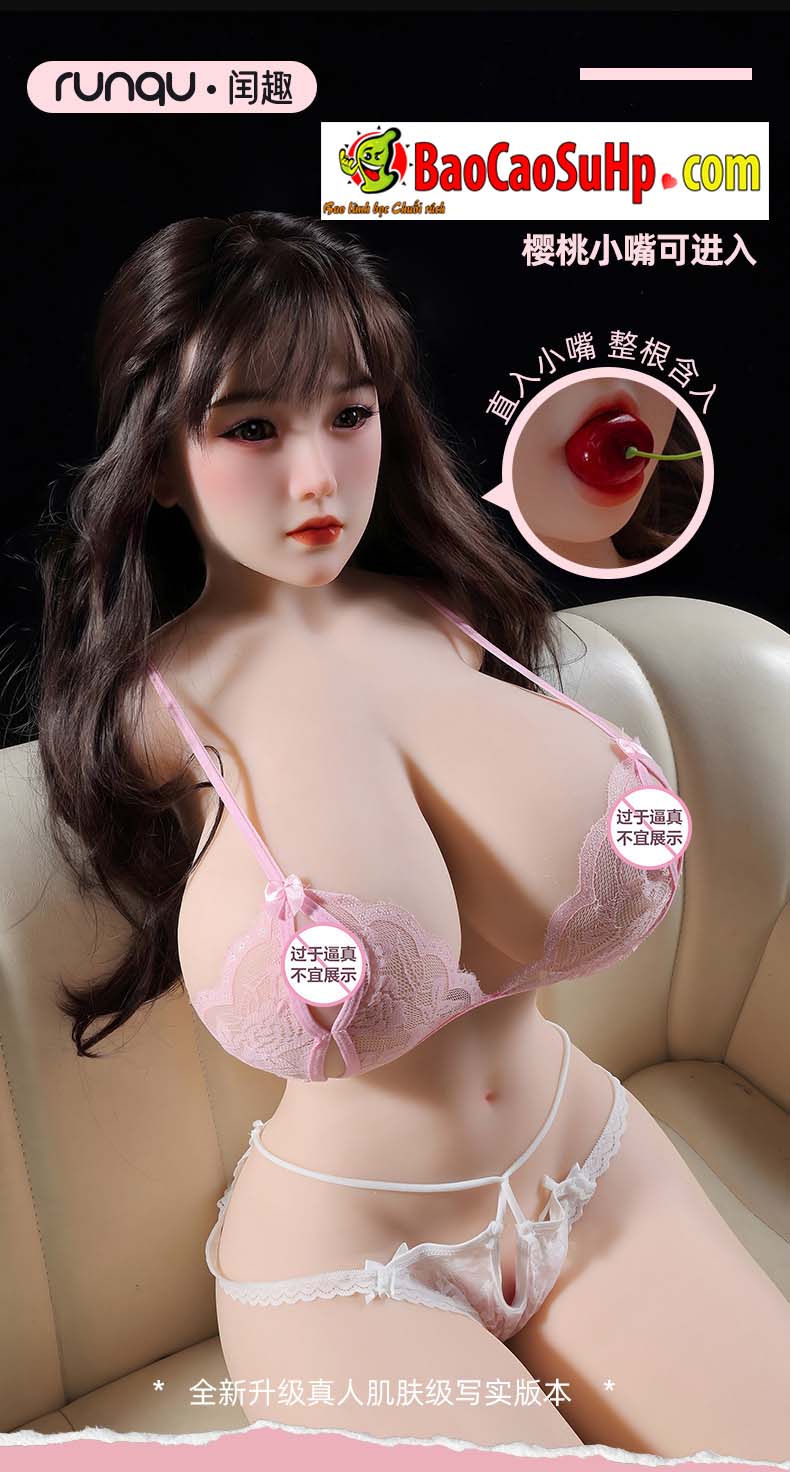 Búp bê tình dục bán thân Miku silicon ngực to mặt đẹp thật
