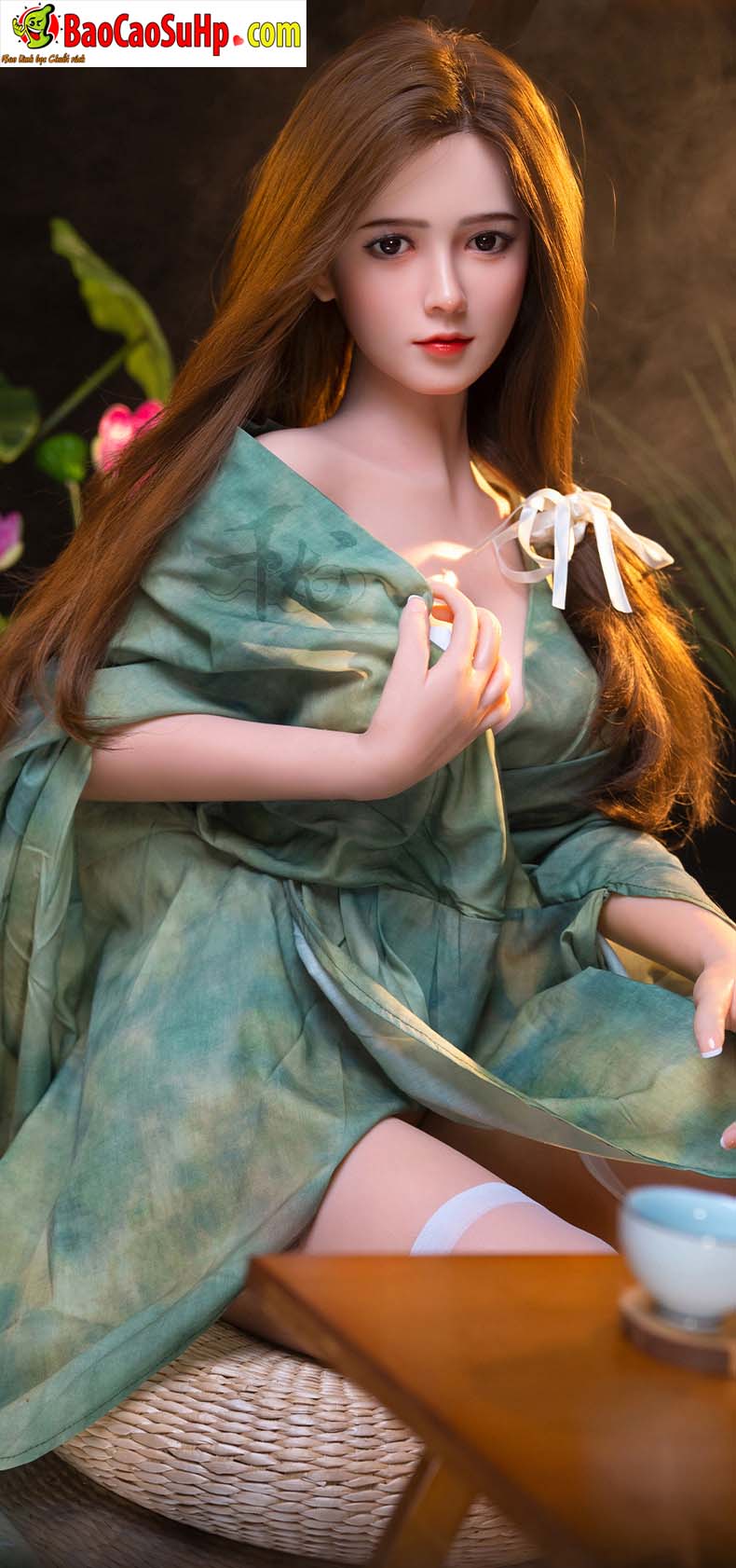 Búp bê tình dục silicone Full Nhã Tịnh 1m59 nết na hiền dịu thật