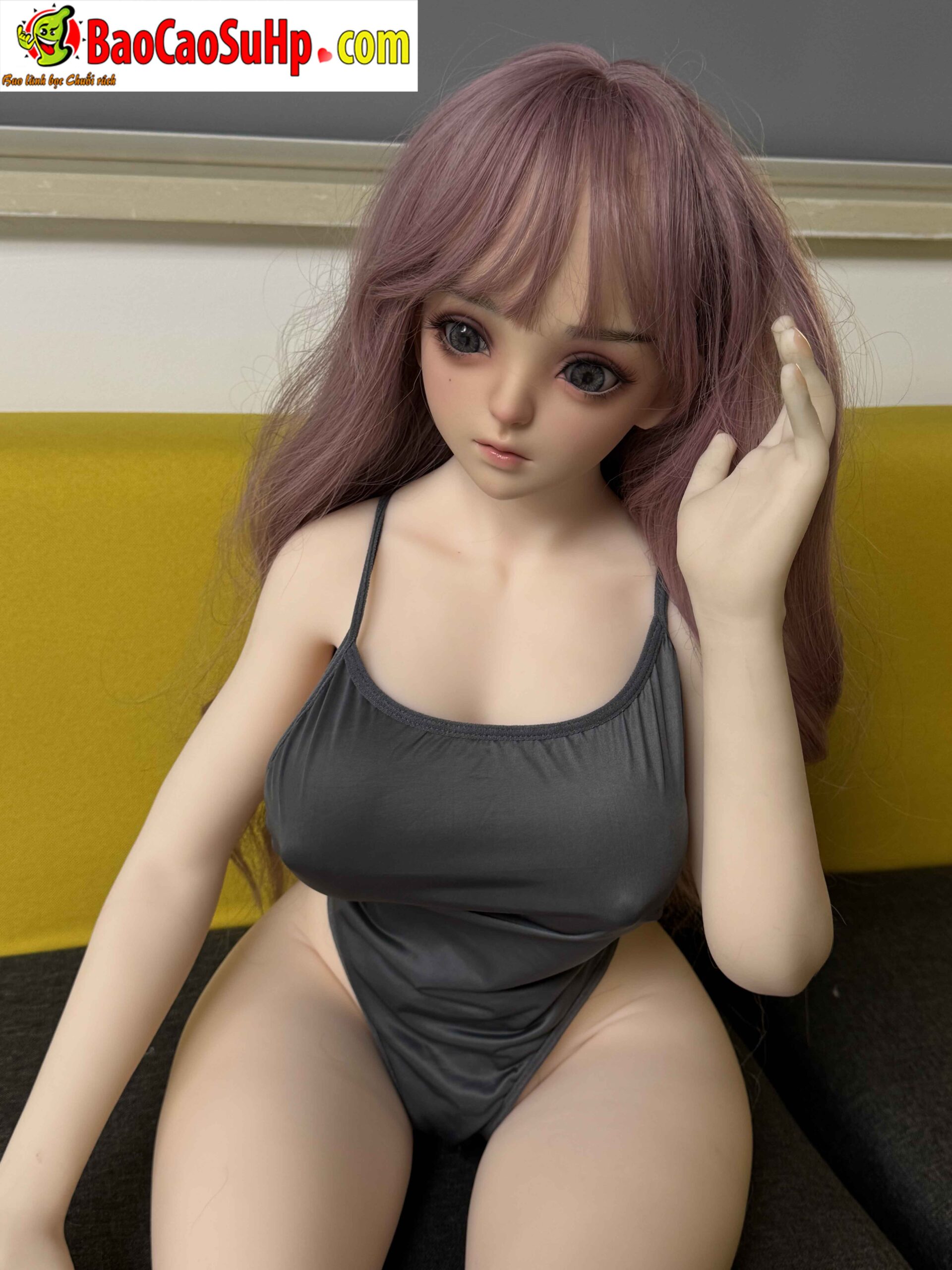Búp bê tình dục Anime Loli Masato tóc hồng ngây thơ 1m1 dễ thương
