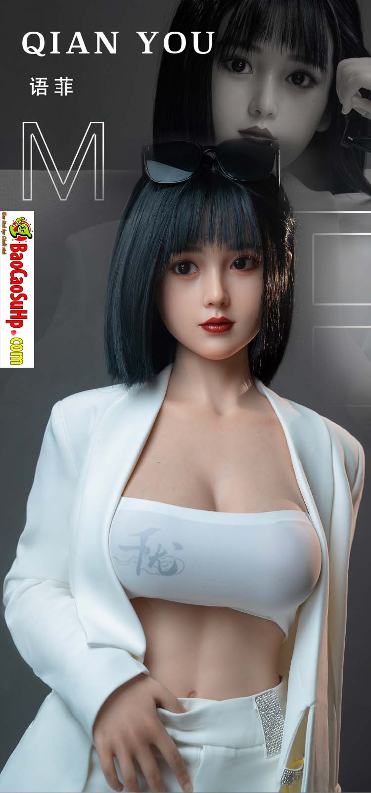 Búp bê tình dục Layla 1m58 thân TPE Đầu silicone Quyến rũ Hiện đại Sành điệu