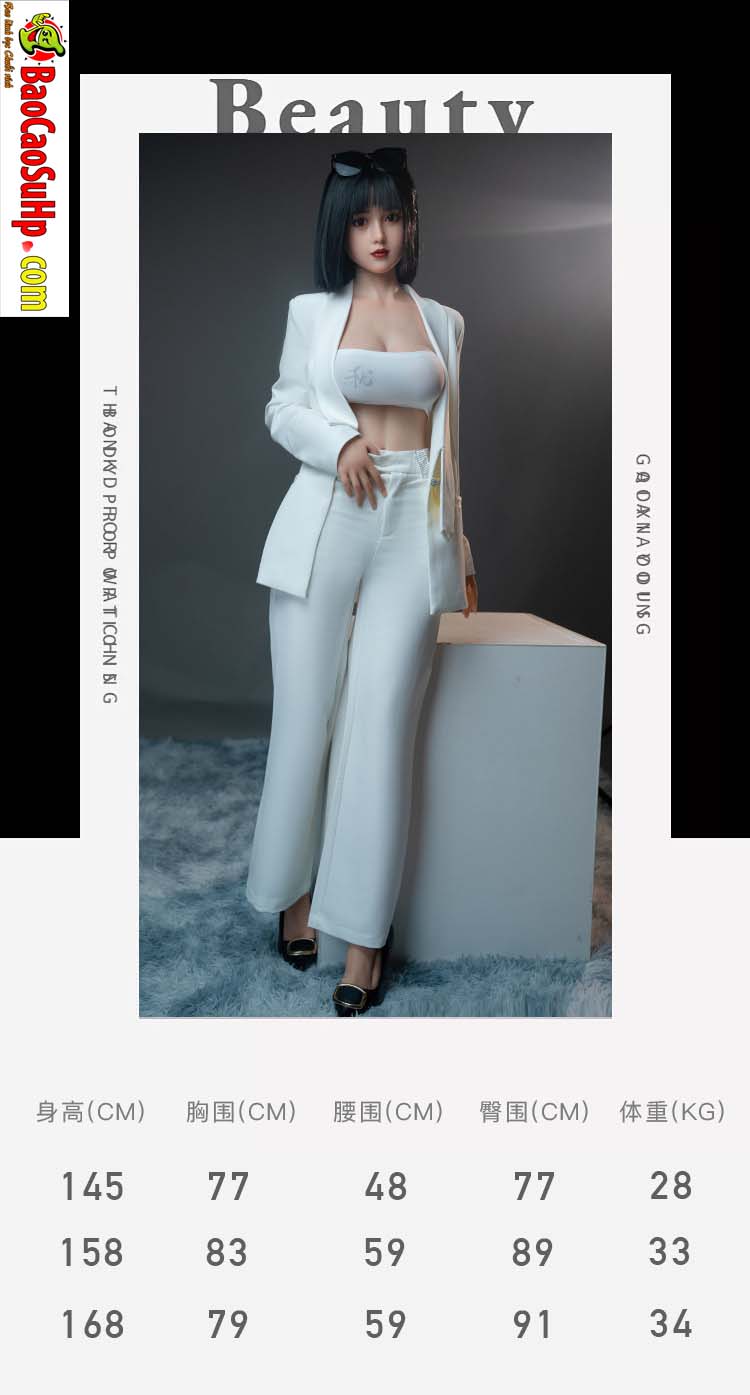 Búp bê tình dục Layla 1m58 thân TPE Đầu silicone Quyến rũ Hiện đại Sành điệu