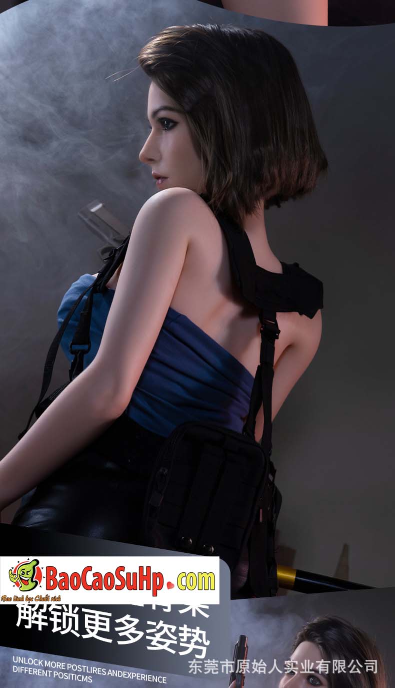 bup be tinh duc Full Jill Valentine 1m58 silicone 7 - Búp bê tình dục Jill Valentine Silicone 1m58: Siêu Phẩm Nữ Cảnh Sát "Sắc Lạnh Quyến Rũ" (Oder)