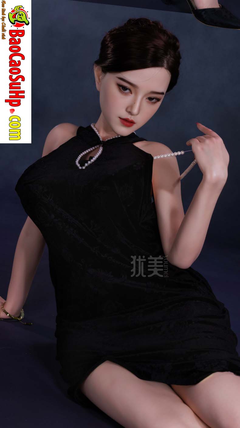 bup be tinh duc Hoa Dao 1m58 cm xinh dep 13 - Búp Bê tình dục Full Hoa Dao Sườn Xám 1m58 cm - Nét Đẹp Sắc Sảo Chạm Đến Trái Tim!