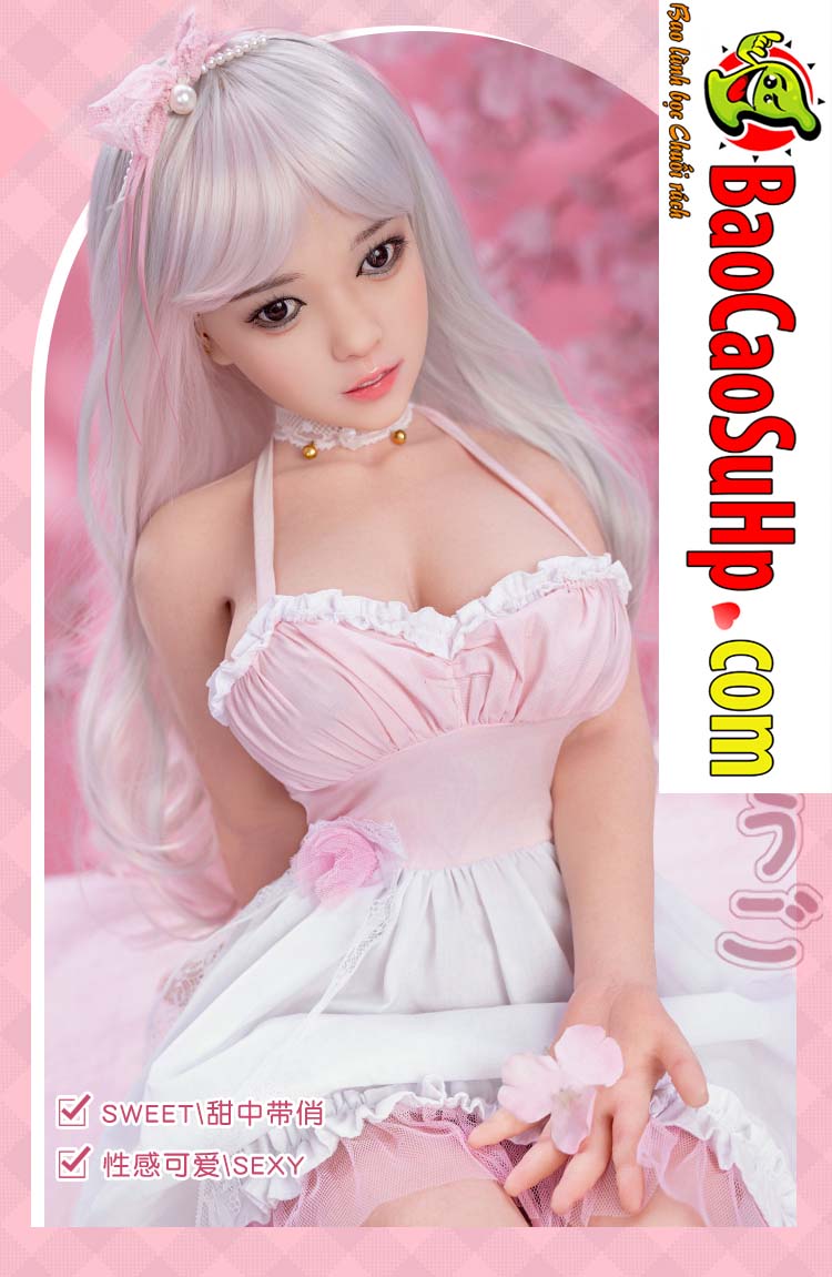Bup be tinh duc Full Anime Mini Hanae 12 - Búp bê tình dục Full Anime Mini Hanae cô công chúa nhỏ Silicone (Oder) 80cm