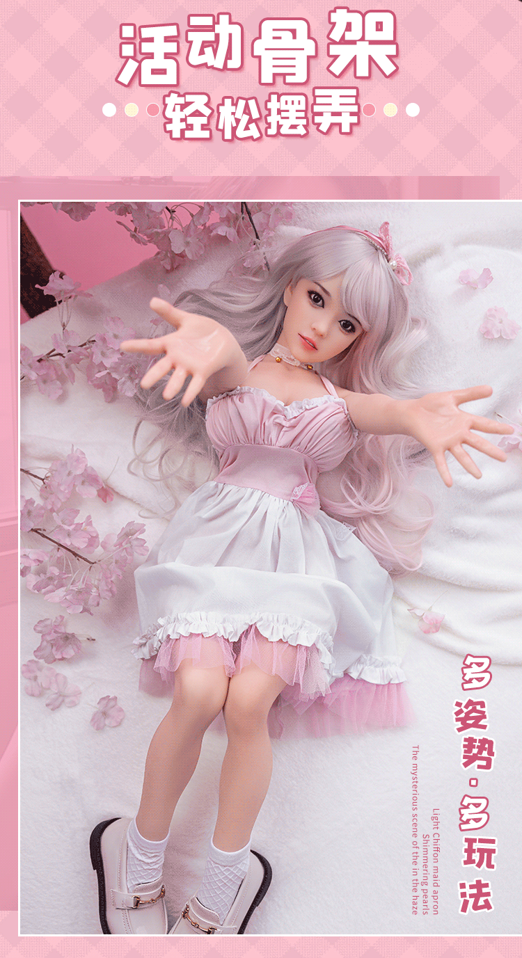 Bup be tinh duc Full Anime Mini Hanae 16 - Búp bê tình dục Full Anime Mini Hanae cô công chúa nhỏ Silicone (Oder) 80cm