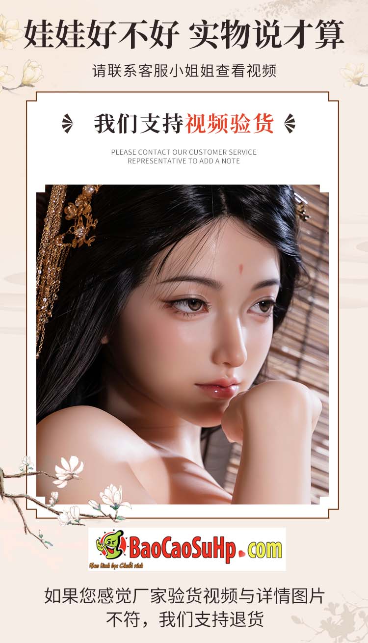 Búp bê tình dục Full Silicone Uyển Dư cổ trang 1m58 sang trọng đằm thắm