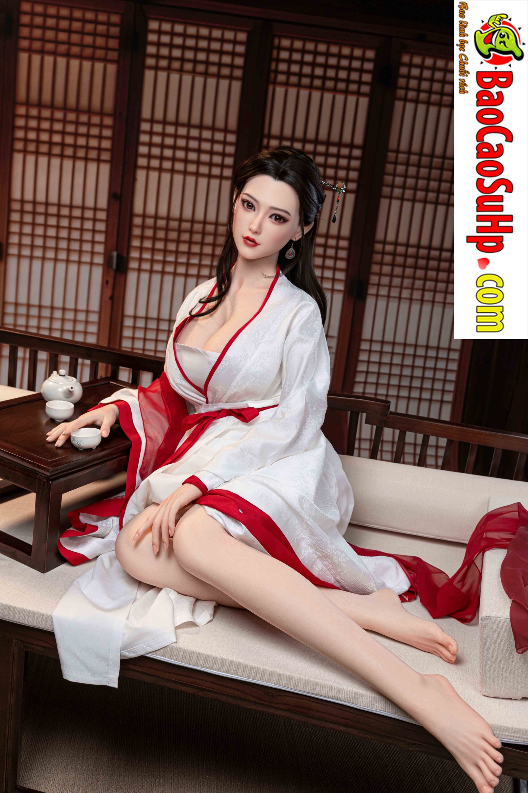 Bup be tinh duc Full Silicone Nhu Tuyet xinh dep truong thanh 1m58 cm 2 scaled - Búp bê tình dục Full Silicone Như Tuyết xinh đẹp trưởng thành 1m58 cm