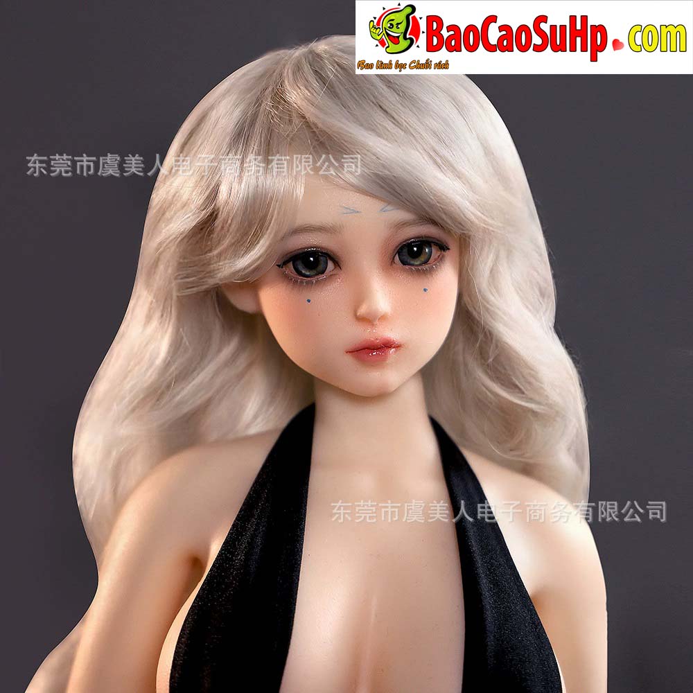 Búp Bê Tình Dục Anime Mini Iphigenia 60cm Silicone Mềm Mại Cấy Tóc
