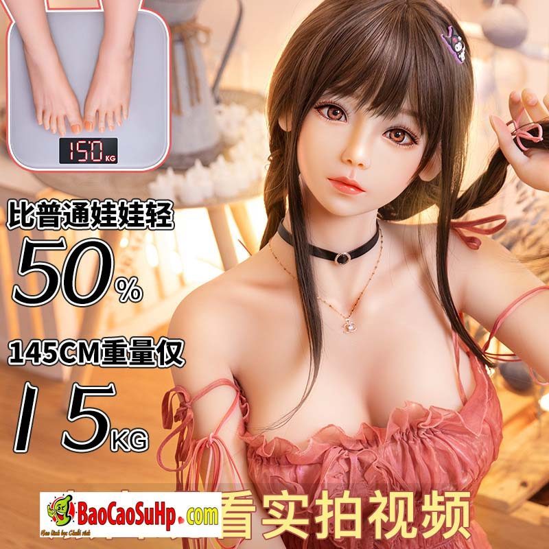 Búp bê tình dục silicone Nhật Bản tháo rời gập gọn vali