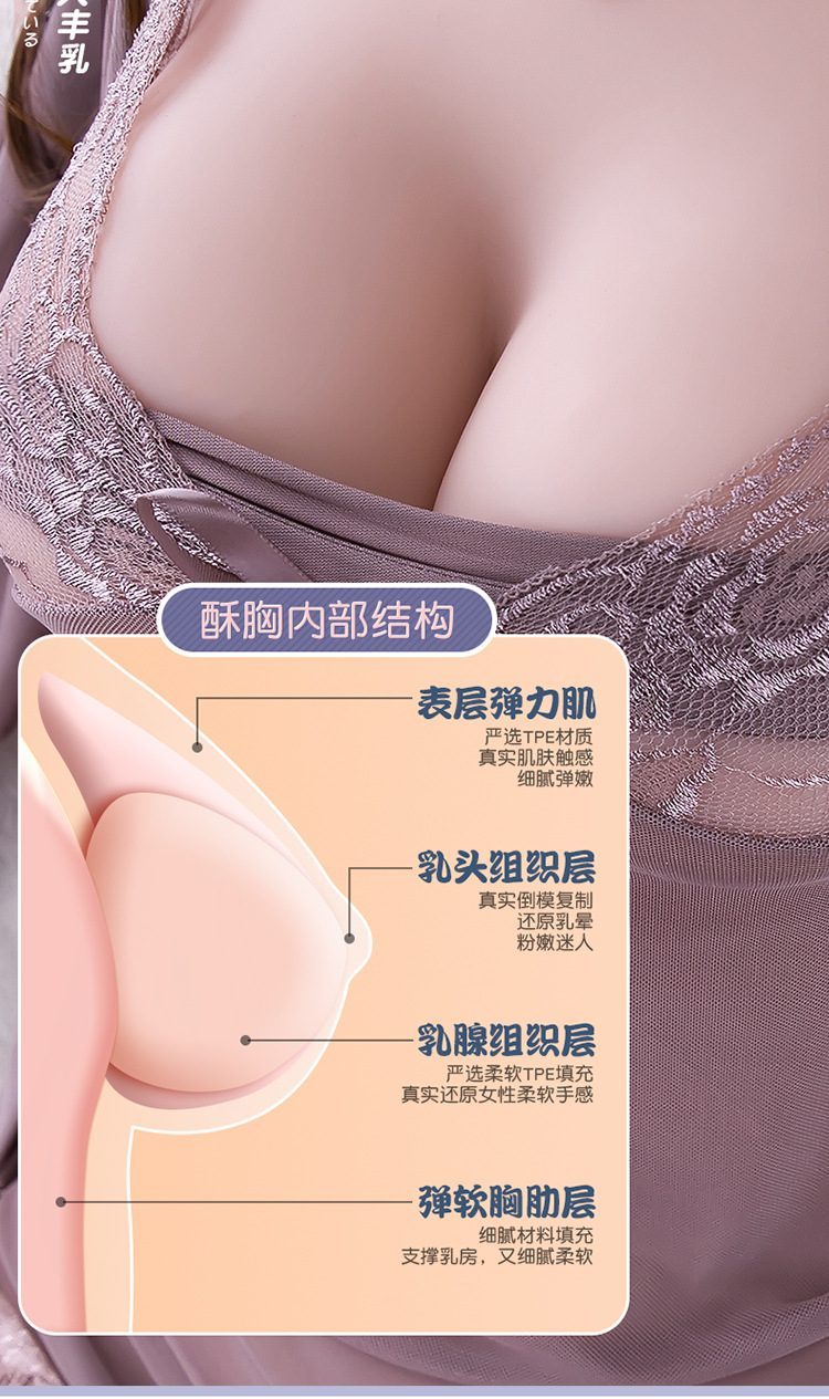 bup be tinh duc nami bust 14 - Búp bê tình dục bán thân Nami bust sexy có khung xương 7kg