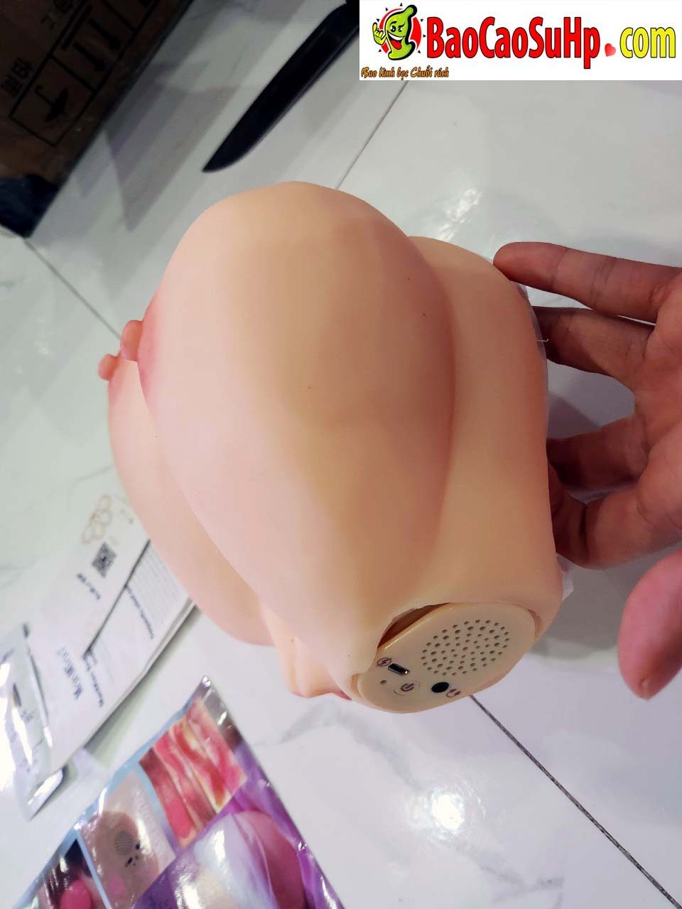 Vếu giả nguyên khối Mianmao Reed 2.3kg rung siêu thật