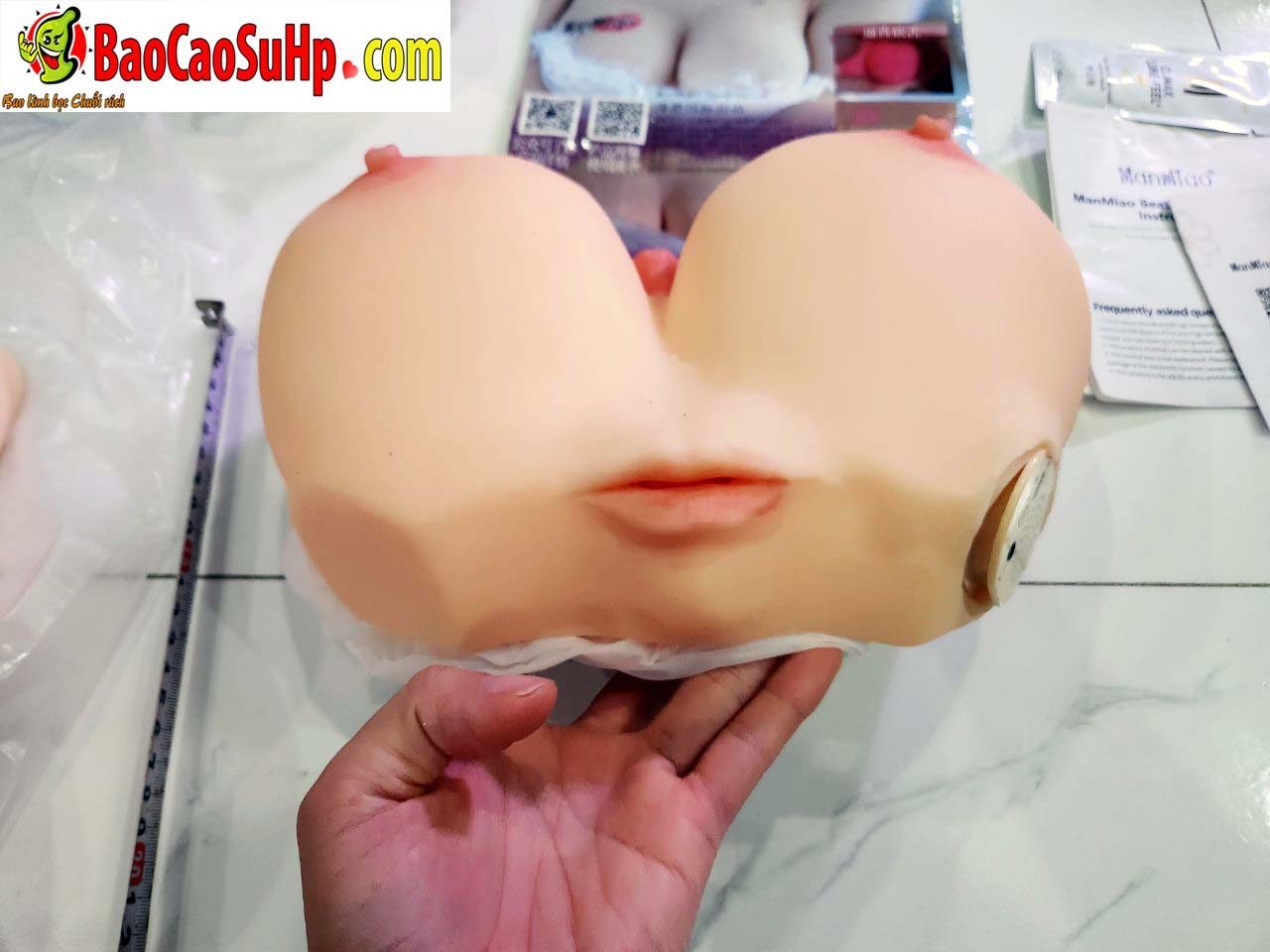 Vếu giả nguyên khối Mianmao Reed 2.3kg rung siêu thật