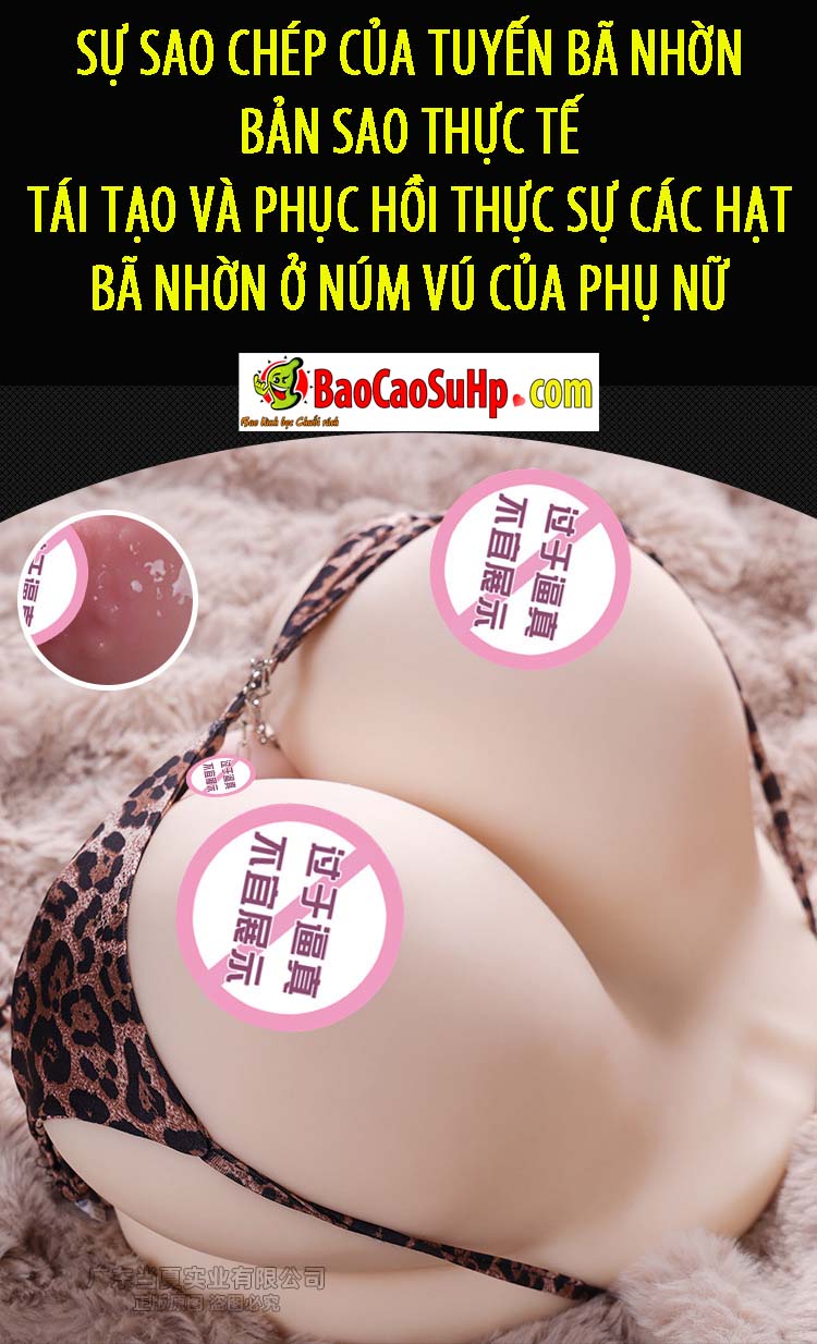 Vếu giả mềm nguyên khối 7kg Silicone cao cấp Toysheart Japan