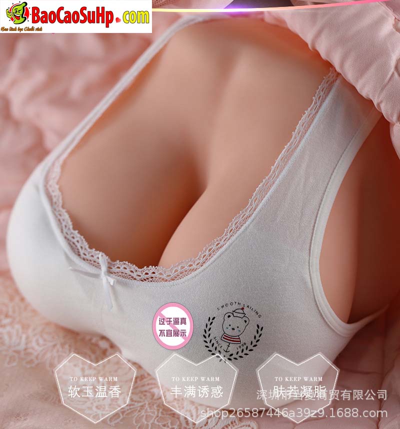Vếu Toysheart Hanamoto Yui Silicone Mềm 3.2kg Mô Phỏng Nguyên Khối