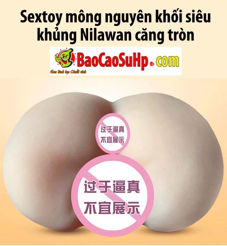 Sextoy mông nguyên khối Nilawan siêu lớn 7Kg cảm giác thật