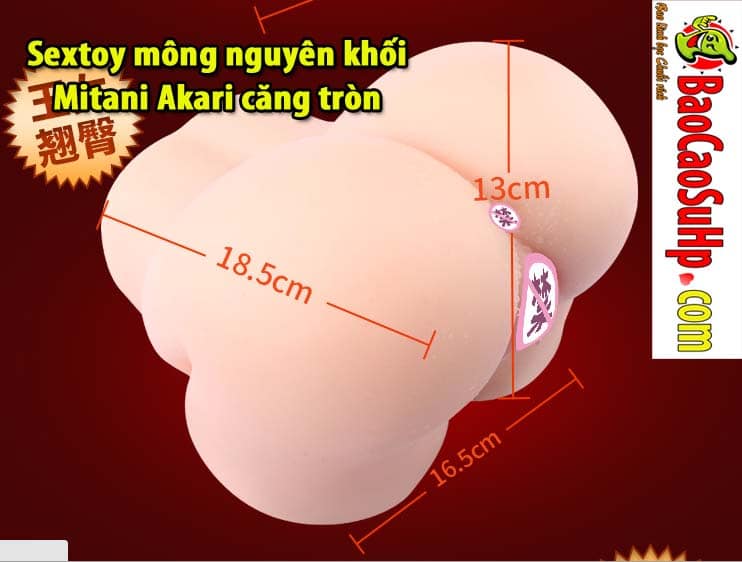 Sextoy mông nguyên khối Mitani Akari căng tròn siêu thực, đỉnh cao cảm xúc