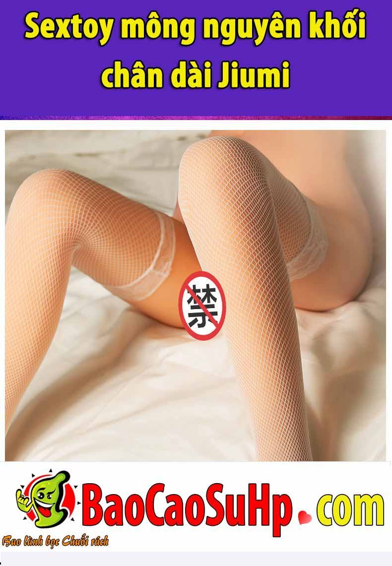 Sextoy mông nguyên khối chân dài Jiumi chất liệu mềm mượt