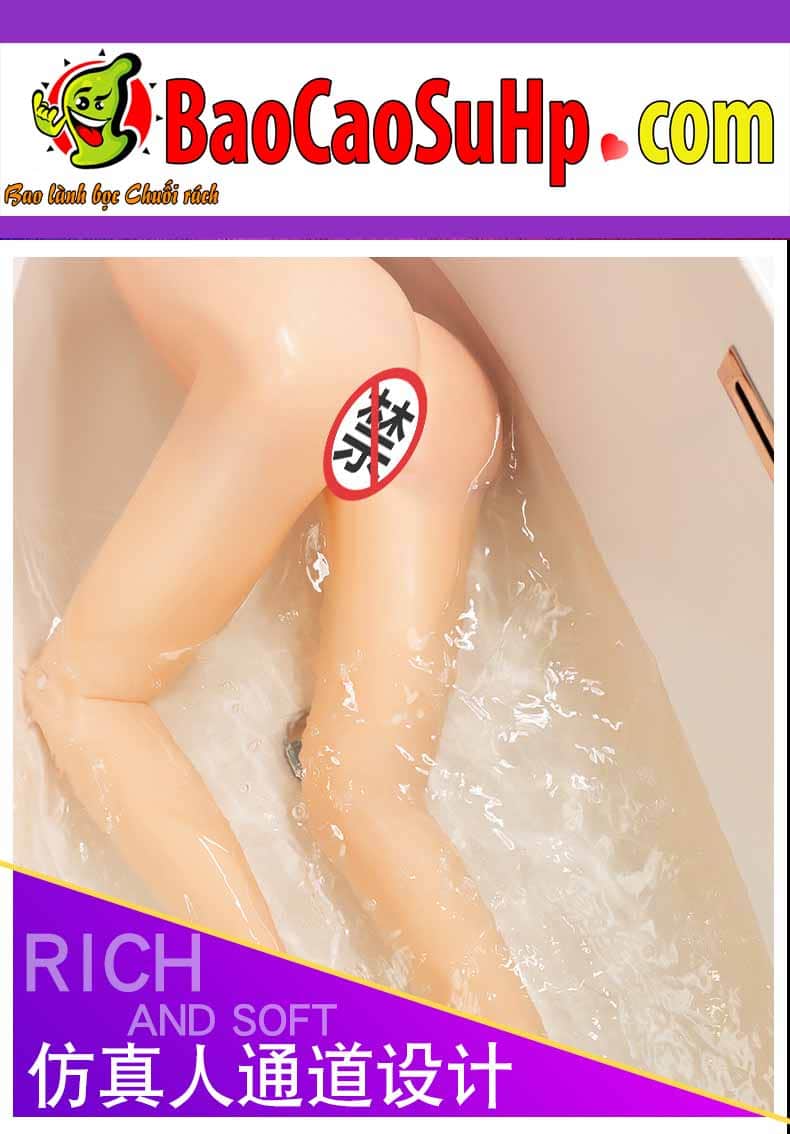 Sextoy mông nguyên khối chân dài Jiumi chất liệu mềm mượt