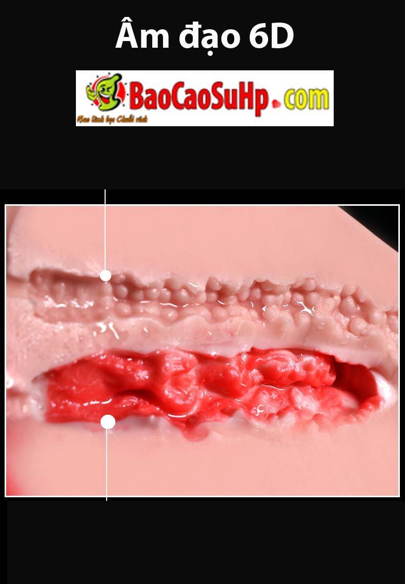Sextoy mông nguyên khối Bahama 6D 2019 chất liệu mềm mại