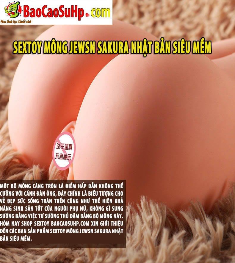 Sextoy mông JEWSN Sakura Nhật Bản mềm mại đỉnh cao, an toàn