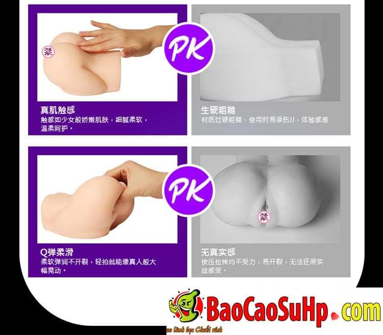 Sextoy âm đạo giả nguyên khối cao cấp rung mạnh siêu thật