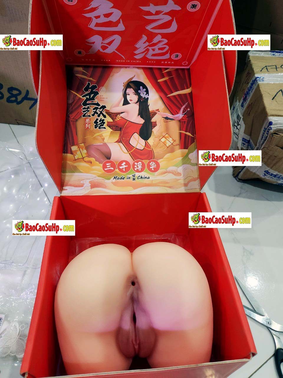 Mông giả nguyên khối Hoa Mộc Lan 3 lớp uốn lượn sướng mê không thể bỏ qua