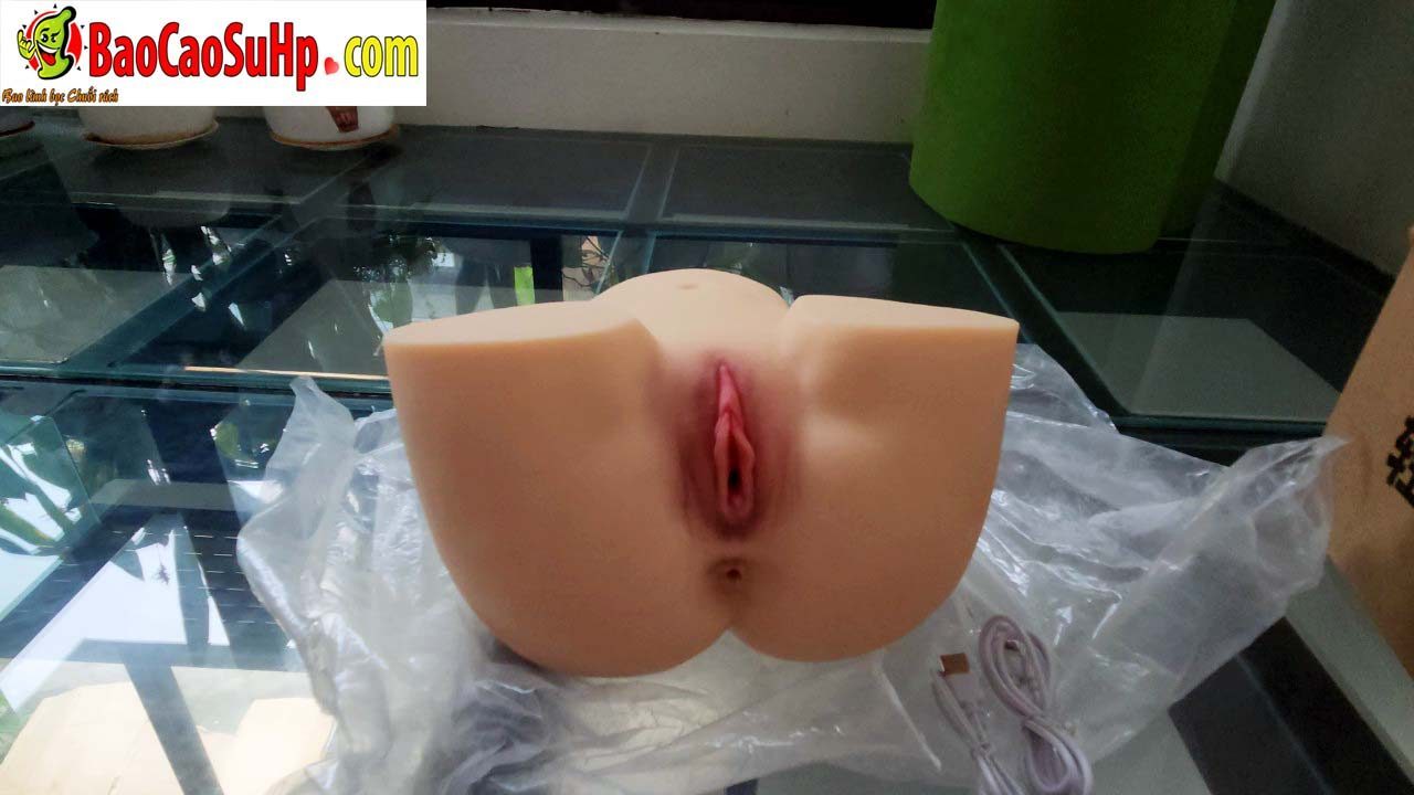 Mông giả nguyên khối 8kg rung lắc phát nhiệt khung xương cao cấp Nenito