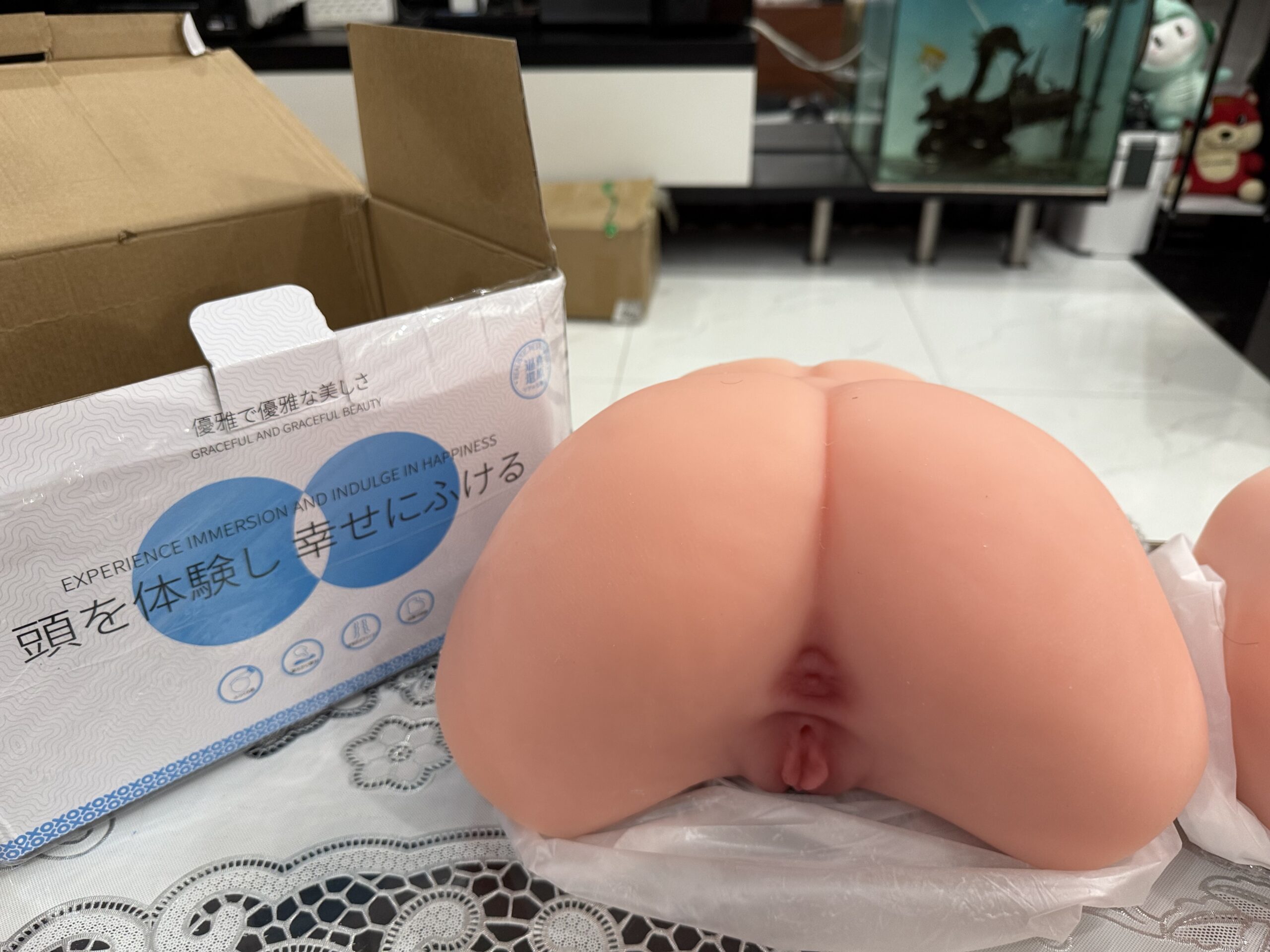 Mông giả nguyên khối Mizzzee Sakai Hiroko 6kg lông thật da sần