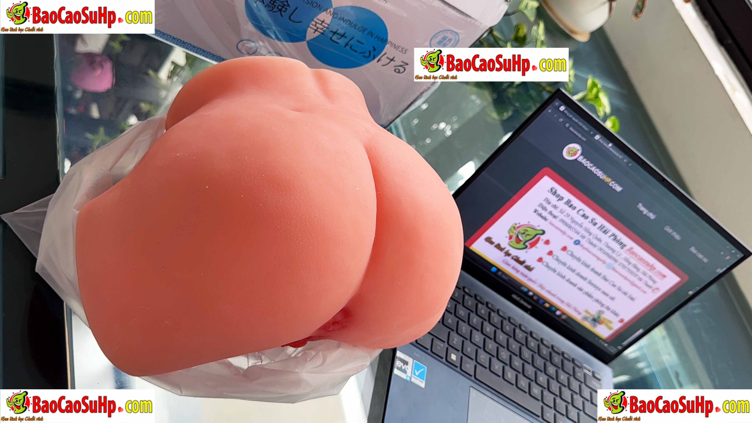 Mông giả nguyên khối Mizzzee Sakai Hiroko 6kg lông thật da sần