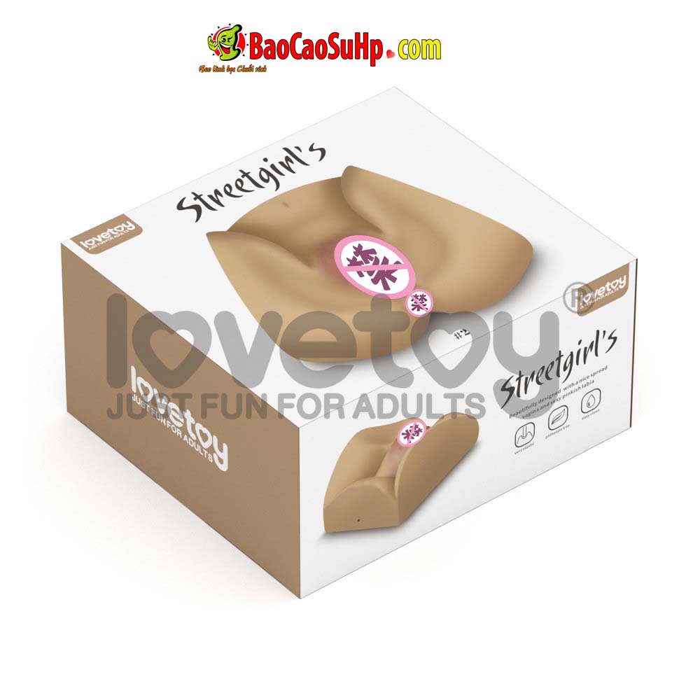 Mông Giả Nguyên Khối USA Lovetoy Street Girl Bernice Hồng Hào Tự Nhiên