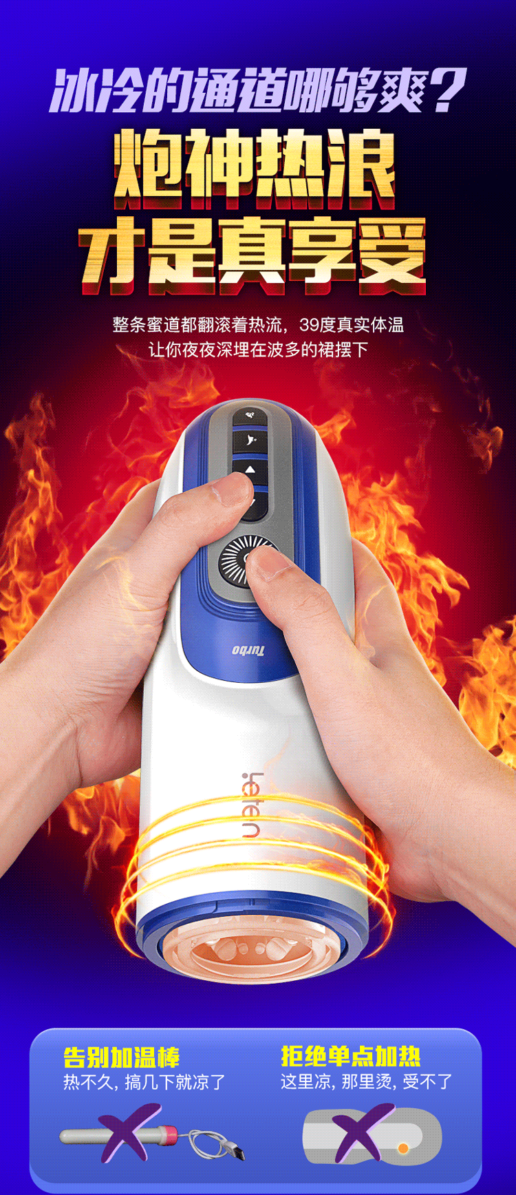 Cốc thủ dâm Leten tự động Thụt giật mạnh mẽ cực sướng