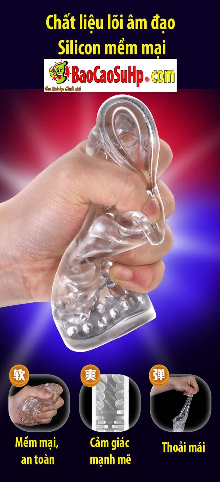 Cốc thủ dâm Leten tự động Thụt giật mạnh mẽ cực sướng