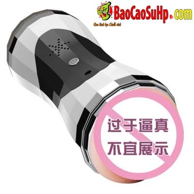 Cốc thủ dâm Mizzzee Double hole 2 đầu rung cảm ứng mạnh