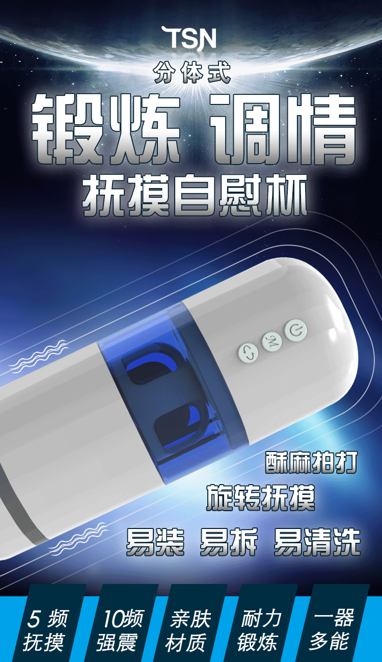 Cốc thủ dâm Dr White chống xuất tinh sớm, tăng khoái cảm