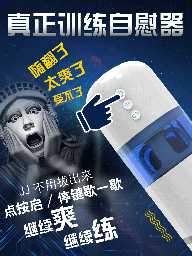 Cốc thủ dâm Dr White chống xuất tinh sớm, tăng khoái cảm