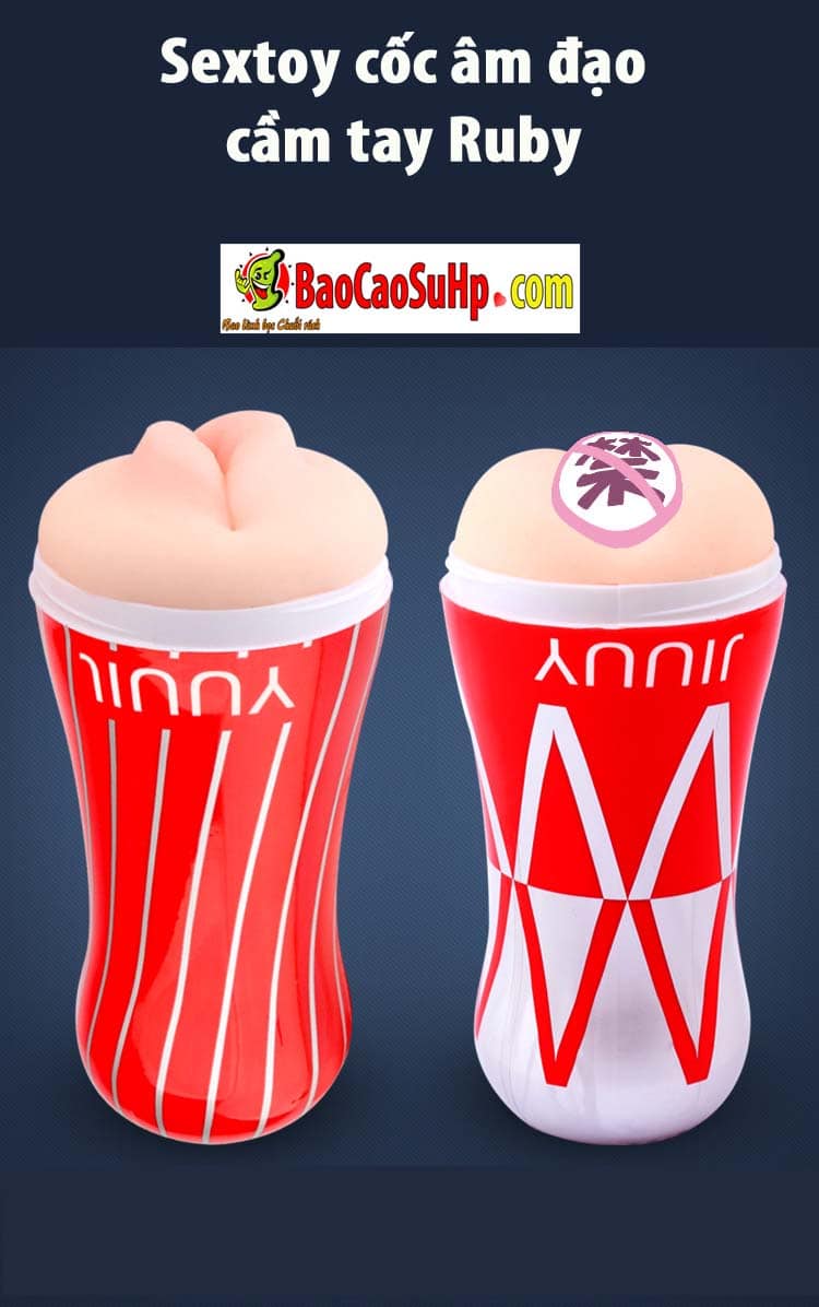 Sextoy cốc âm đạo Ruby nhập khẩu Anh quốc nhỏ gọn tiện dụng