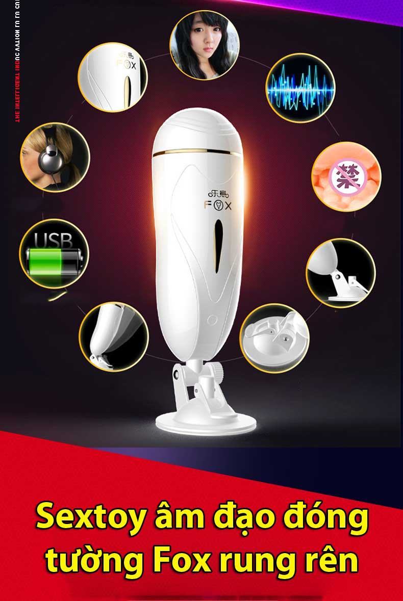 Sextoy âm đạo đóng tường Fox Ranger, đa dạng mẫu mã, chất lượng tốt