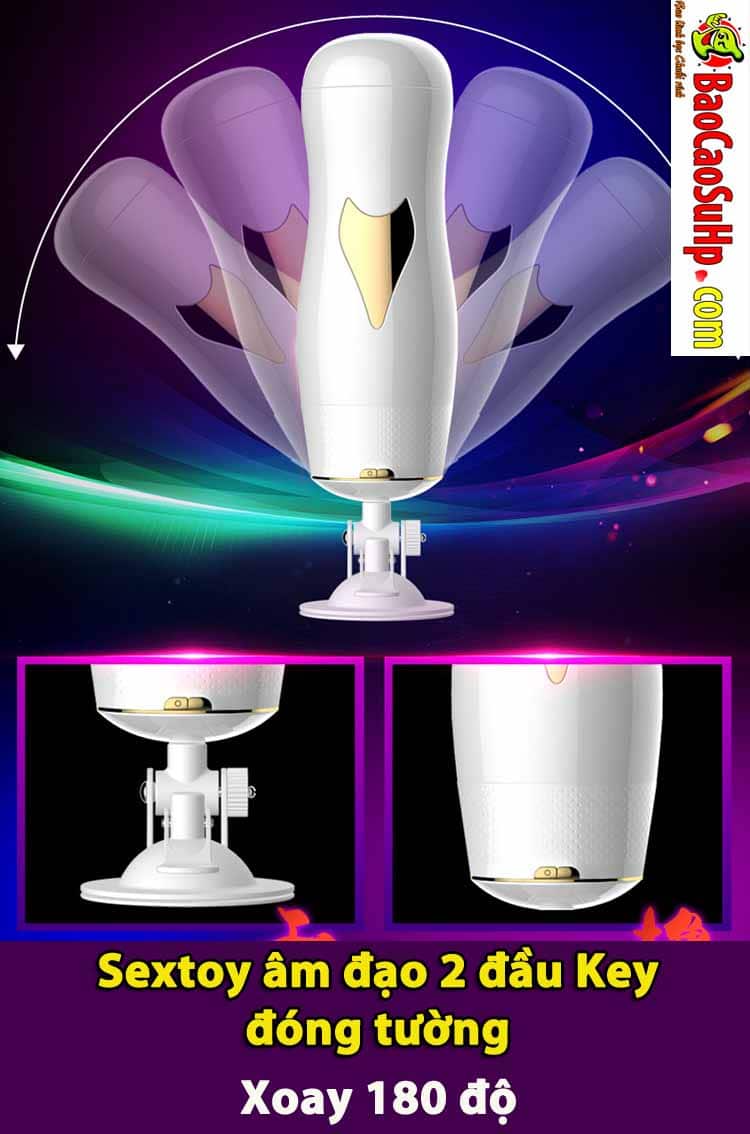 Đồ chơi tình dục 2 đầu Key tường siêu kích thích mới nhất