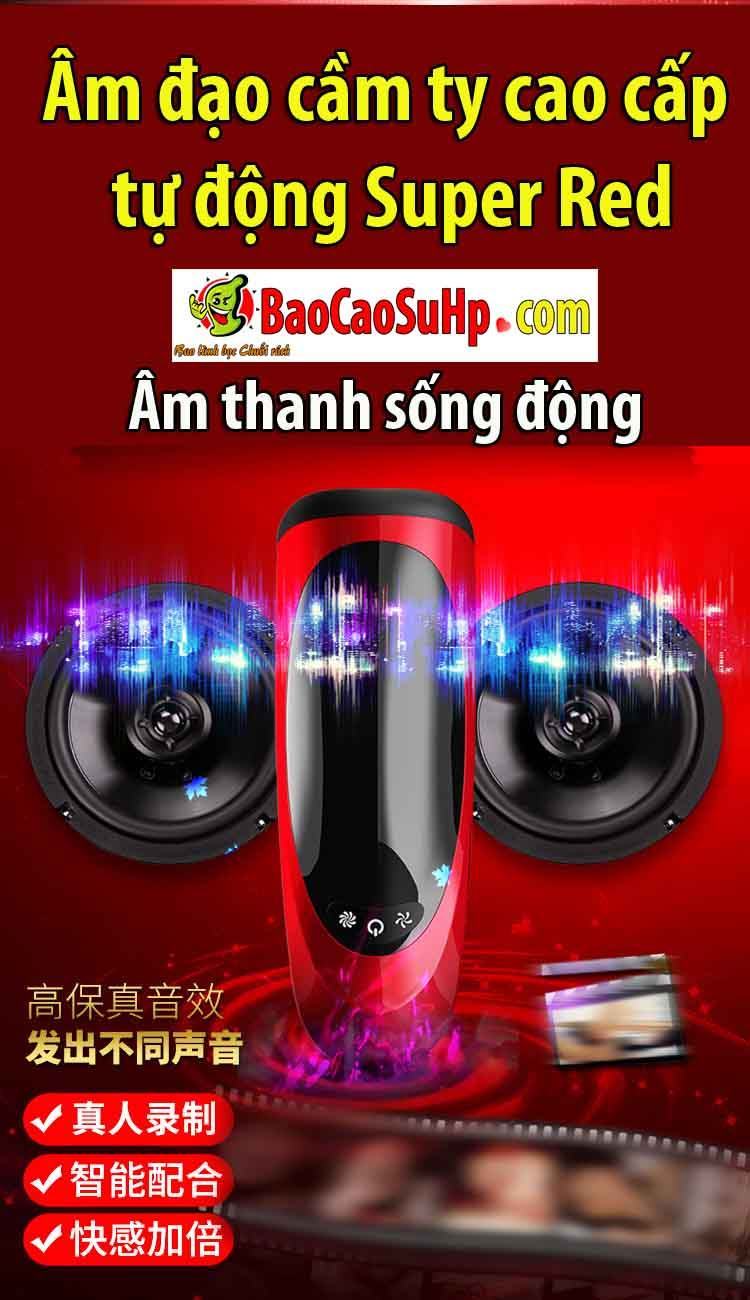 Âm đạo tự động Super Red cao cấp khoái cảm thật tiện dụng Âm đạo tự động Super Red cao cấp khoái cảm thật tiện dụng