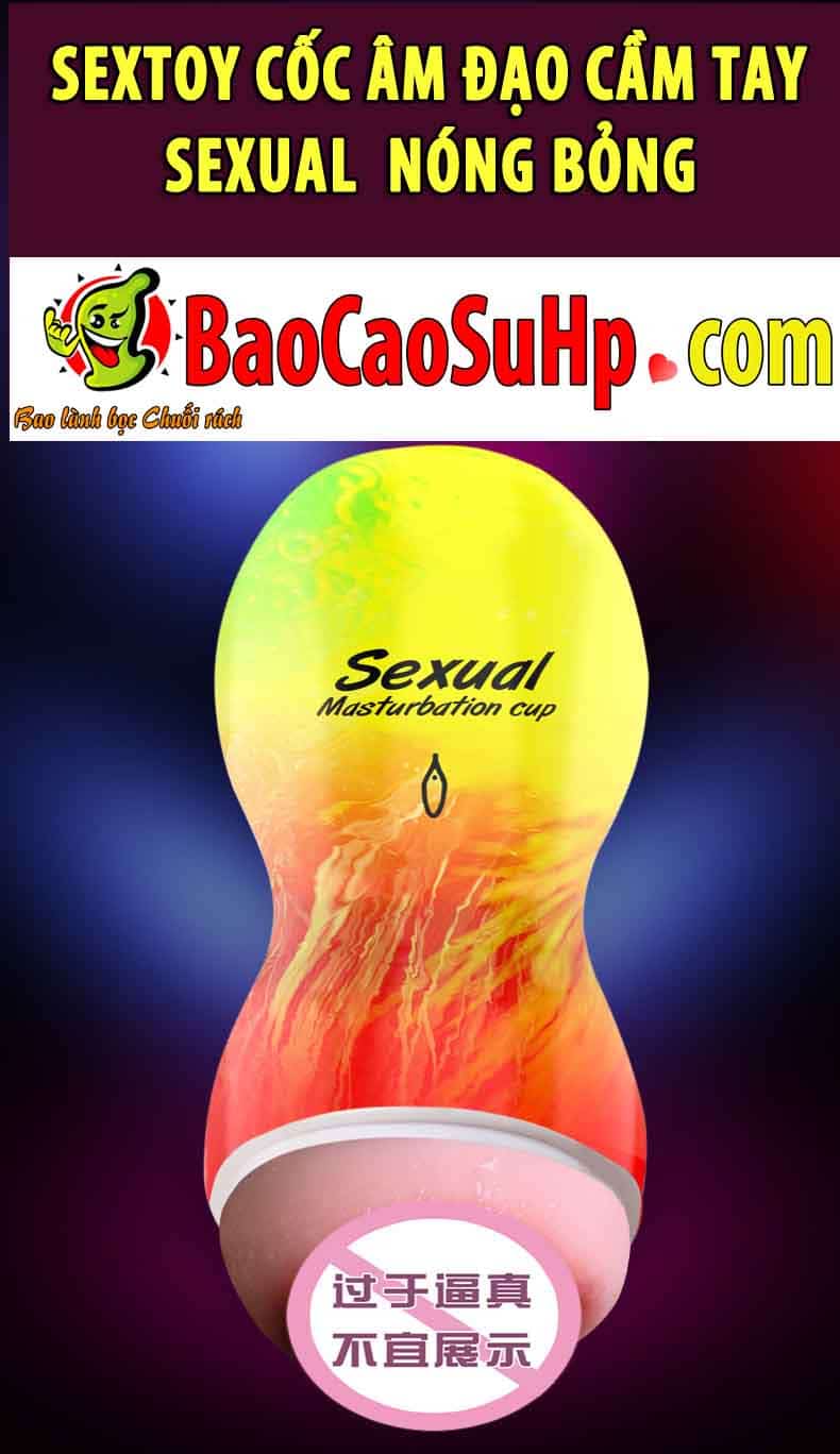 Máy thủ dâm cốc âm đạo cầm tay sextoy nóng bỏng tiện lợi