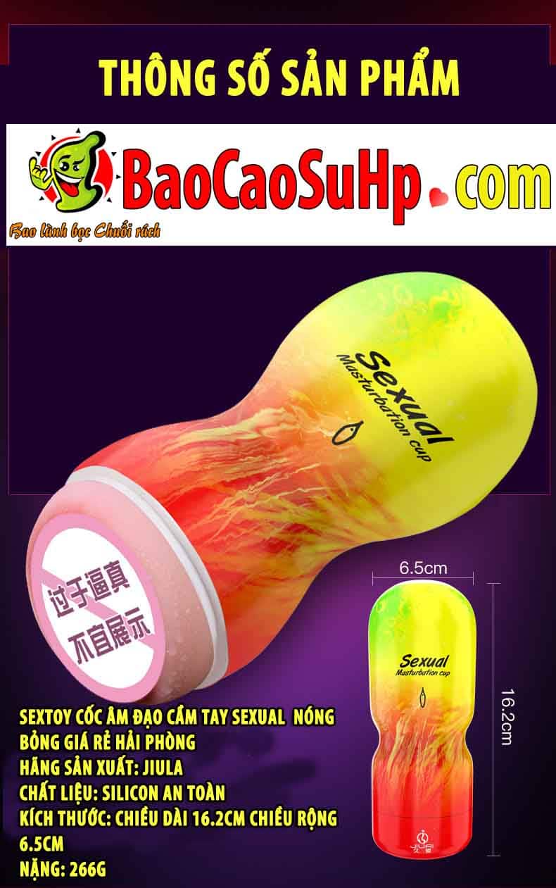 Máy thủ dâm cốc âm đạo cầm tay sextoy nóng bỏng tiện lợi