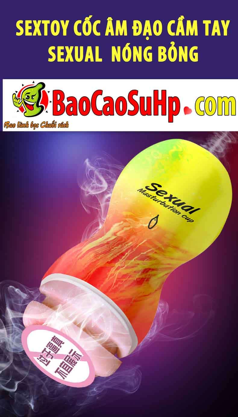 Máy thủ dâm cốc âm đạo cầm tay sextoy nóng bỏng tiện lợi