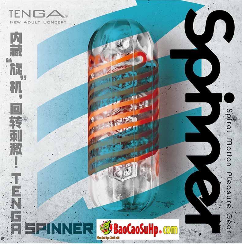 Sextoy Tenga SPN xoay 360 cao cấp, âm đạo cầm tay thú vị