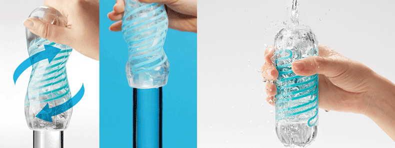 Sextoy Tenga SPN xoay 360 cao cấp, âm đạo cầm tay thú vị