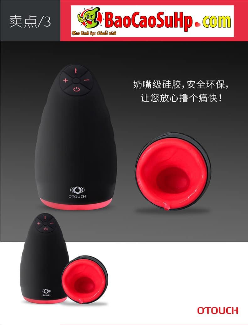 Sextoy âm đạo giả bú mút Otouch silicon cao cấp mềm mại