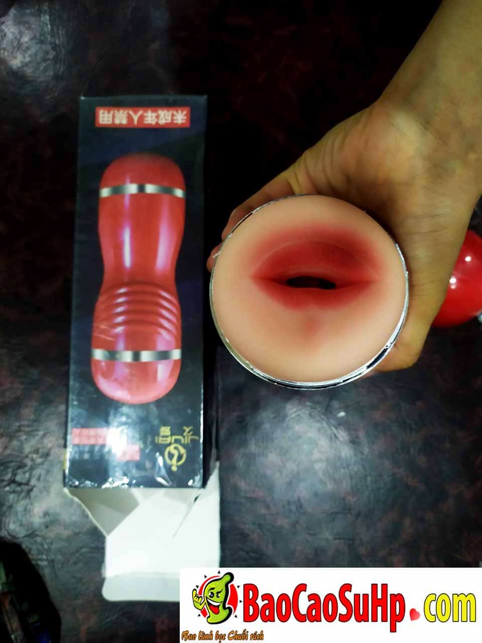 Cốc thủ dâm 2 đầu Long Menstrong 5D lõi TPE cao cấp cực đã