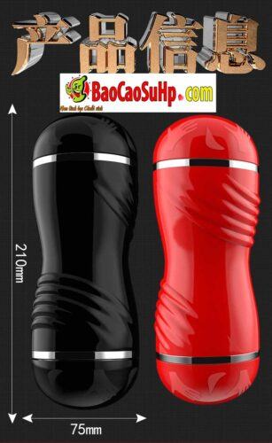 Cốc thủ dâm 2 đầu Long Menstrong 5D lõi TPE cao cấp cực đã